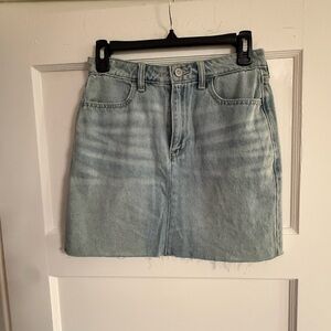 NWT Size 3 Hollister Light Blue Mini Skirt